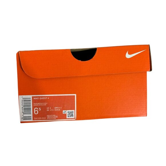 Nike Quest 4 Men\'s Running Shoe Size 6.5 Black Gold main image 8